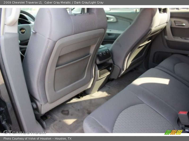 Cyber Gray Metallic / Dark Gray/Light Gray 2009 Chevrolet Traverse LS