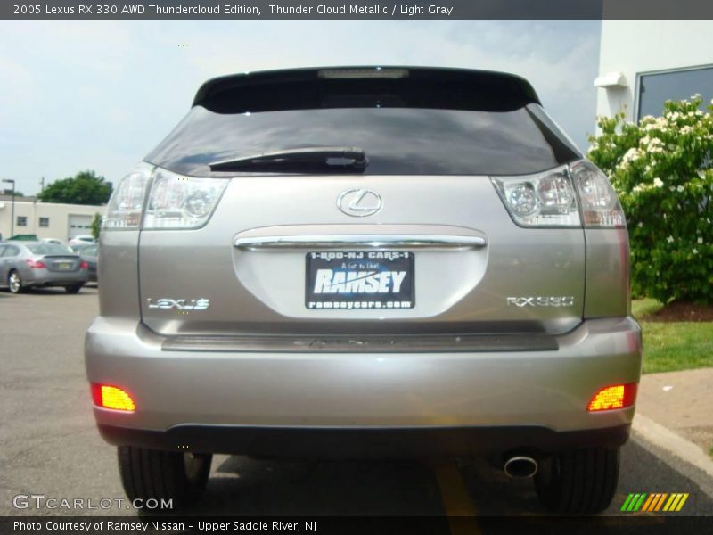Thunder Cloud Metallic / Light Gray 2005 Lexus RX 330 AWD Thundercloud Edition