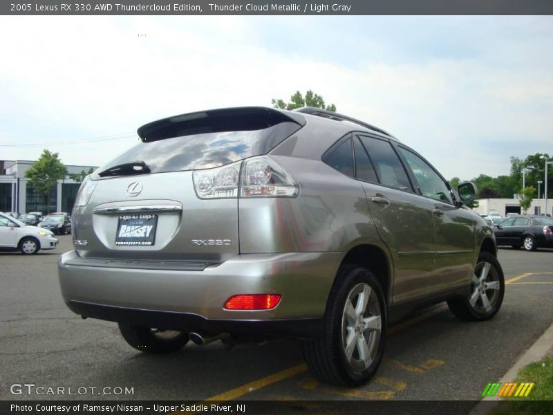 Thunder Cloud Metallic / Light Gray 2005 Lexus RX 330 AWD Thundercloud Edition