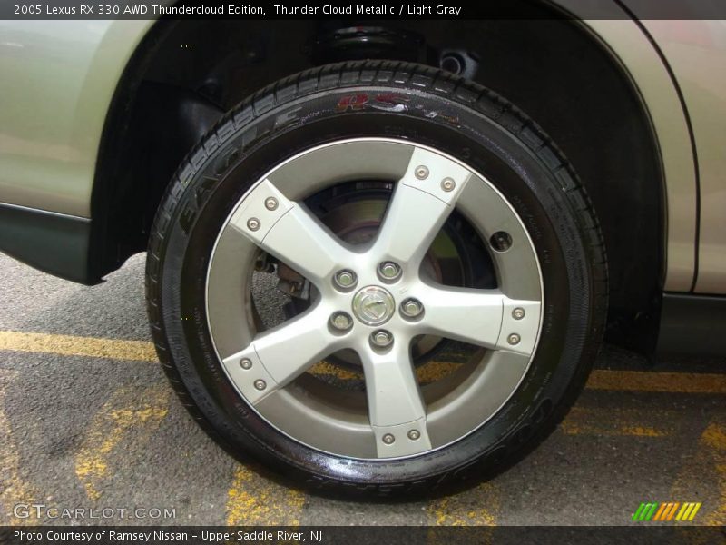 Thunder Cloud Metallic / Light Gray 2005 Lexus RX 330 AWD Thundercloud Edition
