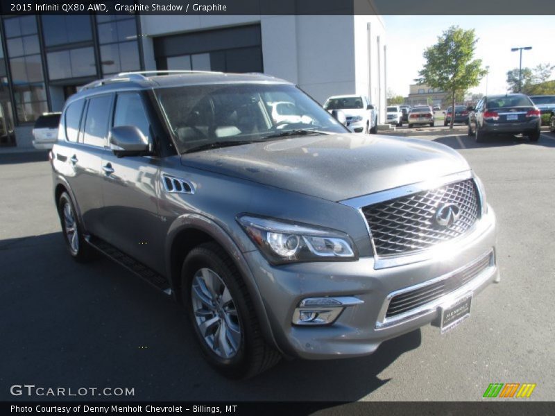 Graphite Shadow / Graphite 2015 Infiniti QX80 AWD