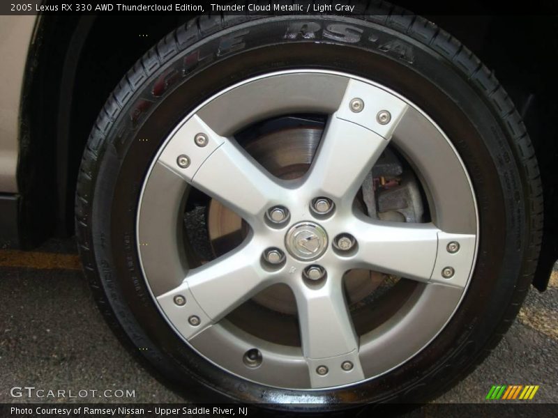 Thunder Cloud Metallic / Light Gray 2005 Lexus RX 330 AWD Thundercloud Edition