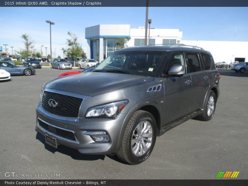 Front 3/4 View of 2015 QX80 AWD