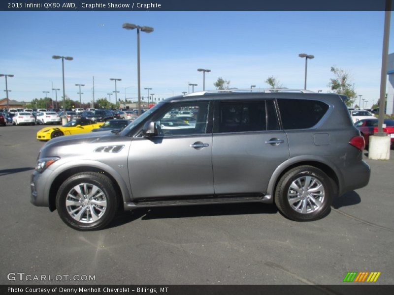  2015 QX80 AWD Graphite Shadow