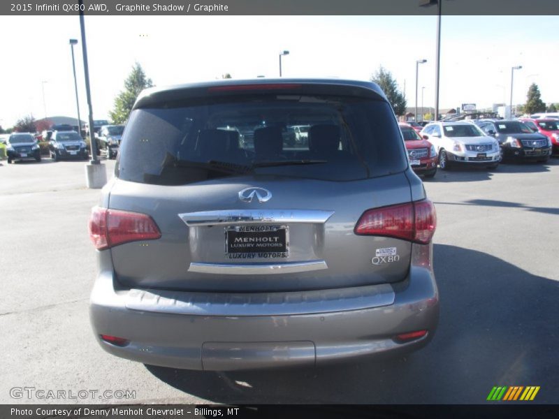 Graphite Shadow / Graphite 2015 Infiniti QX80 AWD