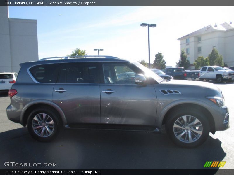Graphite Shadow / Graphite 2015 Infiniti QX80 AWD