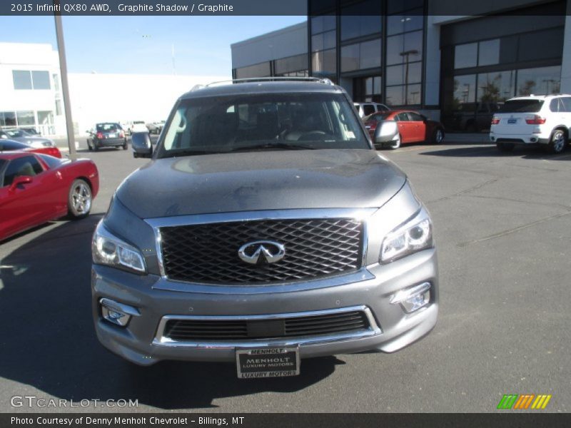 Graphite Shadow / Graphite 2015 Infiniti QX80 AWD