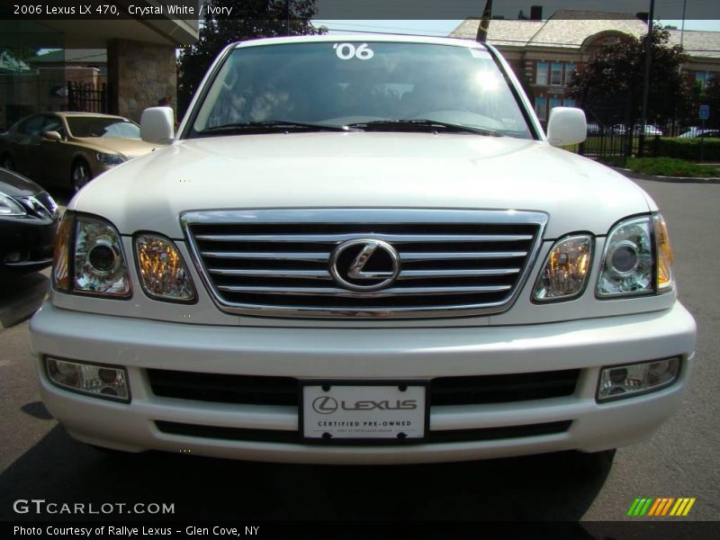 Crystal White / Ivory 2006 Lexus LX 470