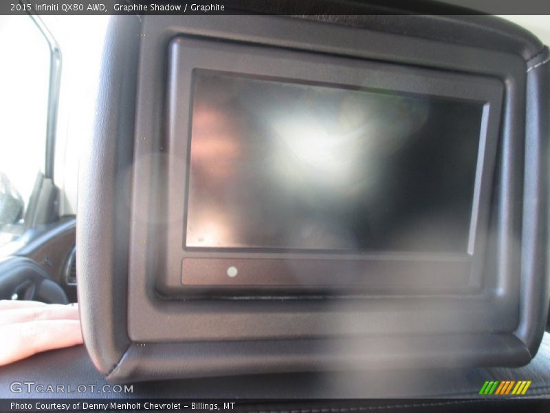 Entertainment System of 2015 QX80 AWD