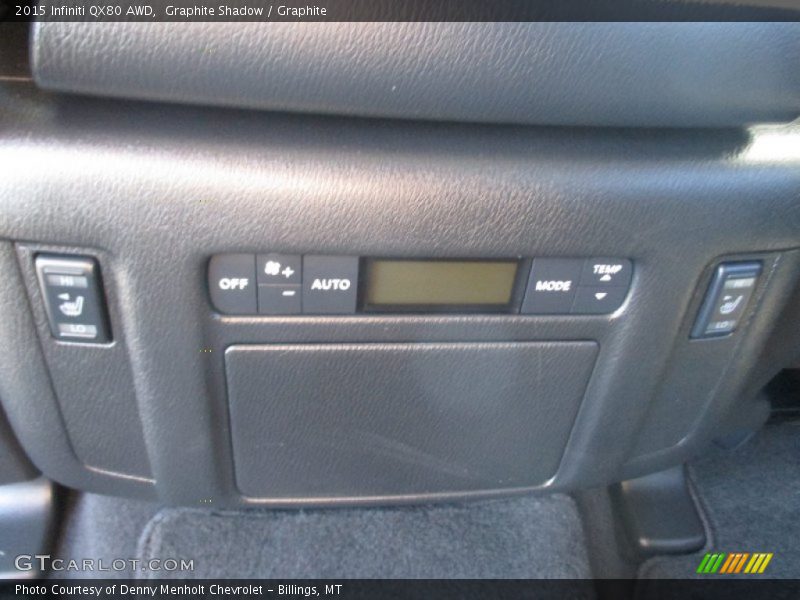 Entertainment System of 2015 QX80 AWD