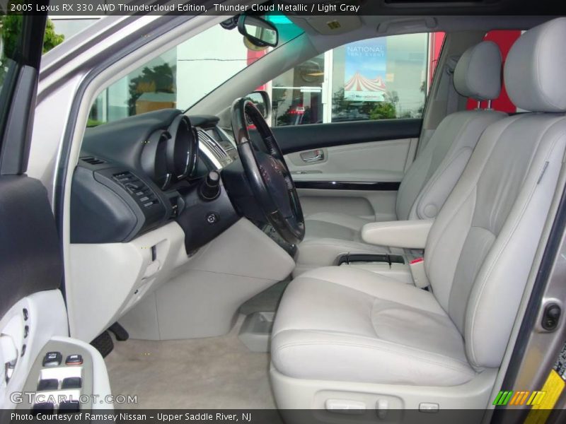 Thunder Cloud Metallic / Light Gray 2005 Lexus RX 330 AWD Thundercloud Edition