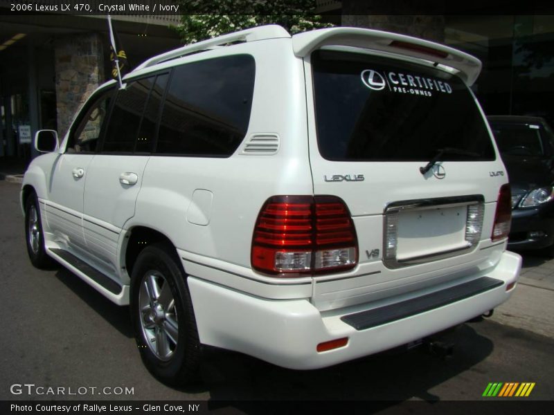 Crystal White / Ivory 2006 Lexus LX 470