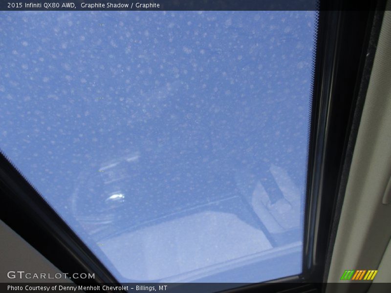 Sunroof of 2015 QX80 AWD