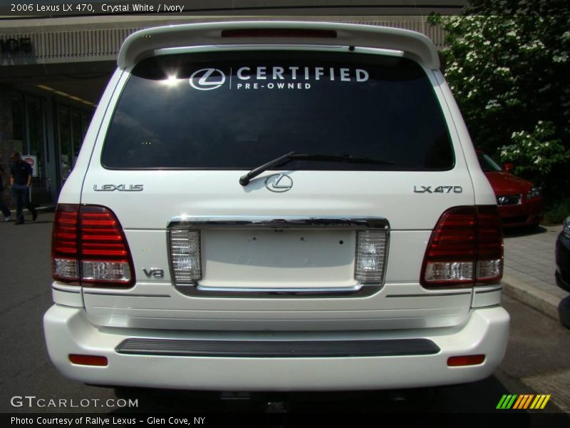 Crystal White / Ivory 2006 Lexus LX 470