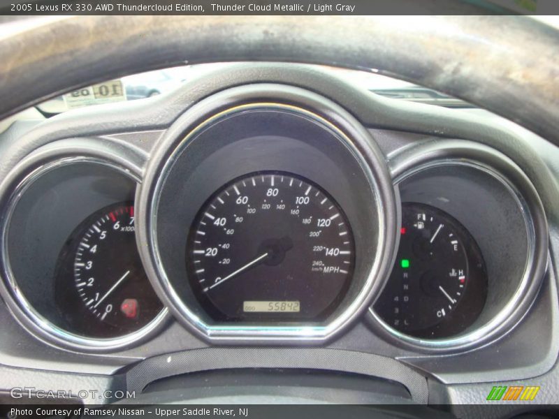 Thunder Cloud Metallic / Light Gray 2005 Lexus RX 330 AWD Thundercloud Edition