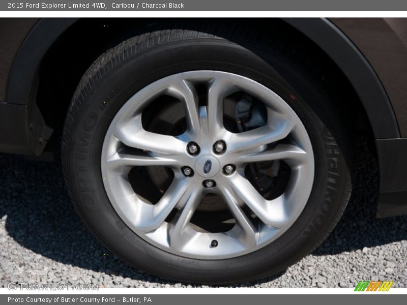 Caribou / Charcoal Black 2015 Ford Explorer Limited 4WD