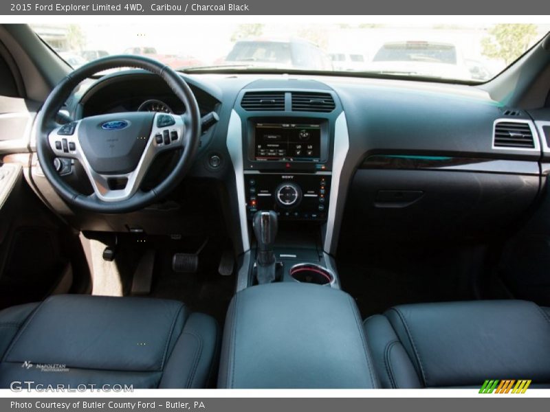 Caribou / Charcoal Black 2015 Ford Explorer Limited 4WD