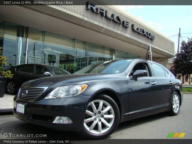 Smokey Granite Mica / Black 2007 Lexus LS 460