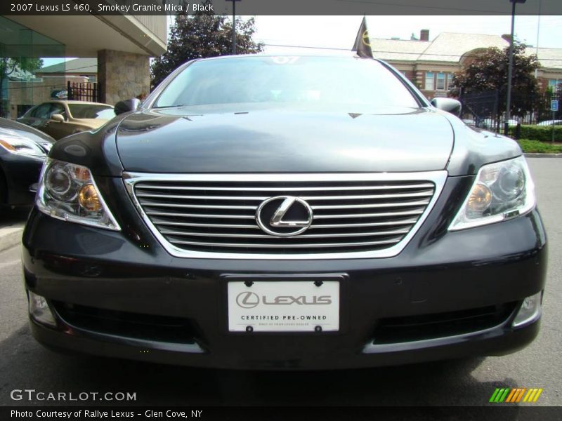 Smokey Granite Mica / Black 2007 Lexus LS 460