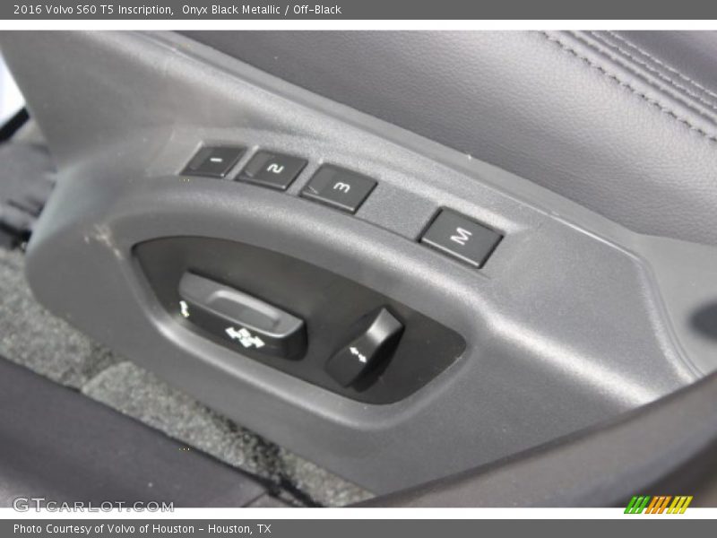 Onyx Black Metallic / Off-Black 2016 Volvo S60 T5 Inscription
