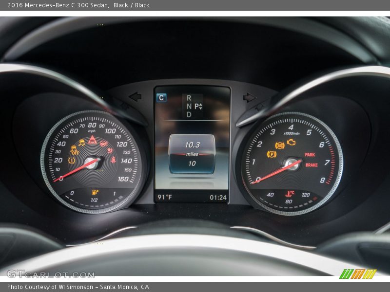  2016 C 300 Sedan 300 Sedan Gauges