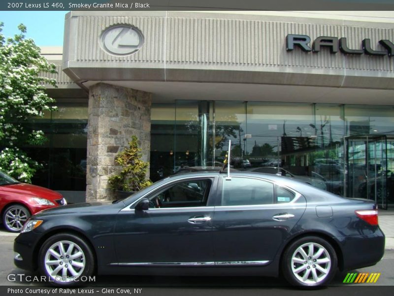Smokey Granite Mica / Black 2007 Lexus LS 460