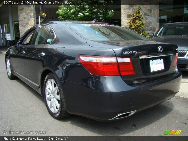 Smokey Granite Mica / Black 2007 Lexus LS 460
