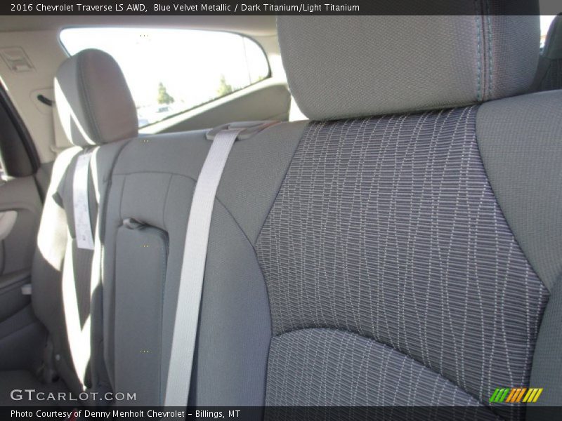 Blue Velvet Metallic / Dark Titanium/Light Titanium 2016 Chevrolet Traverse LS AWD