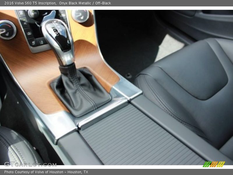 Onyx Black Metallic / Off-Black 2016 Volvo S60 T5 Inscription