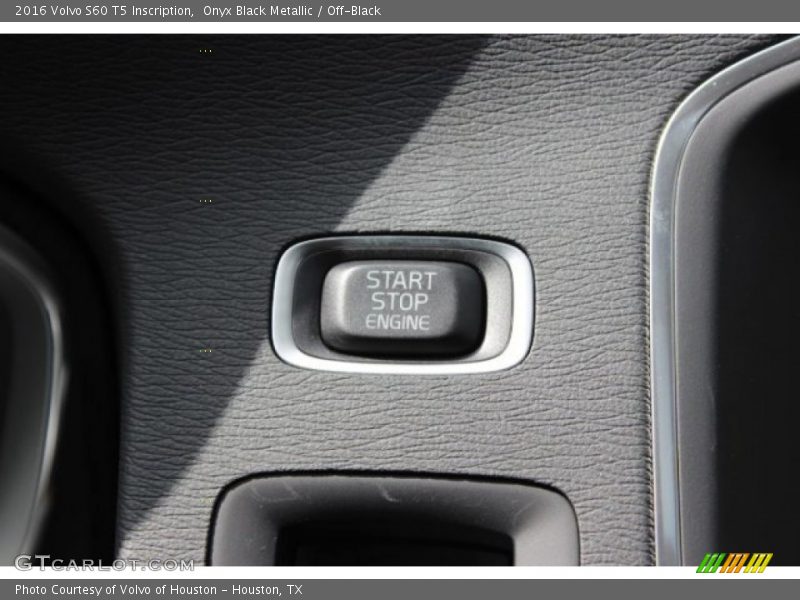 Onyx Black Metallic / Off-Black 2016 Volvo S60 T5 Inscription