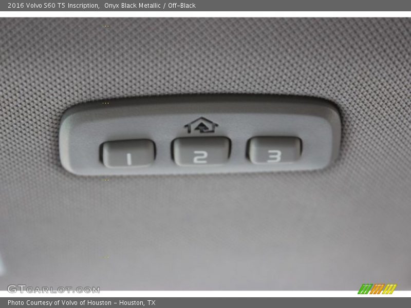 Onyx Black Metallic / Off-Black 2016 Volvo S60 T5 Inscription