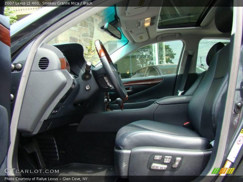 Smokey Granite Mica / Black 2007 Lexus LS 460