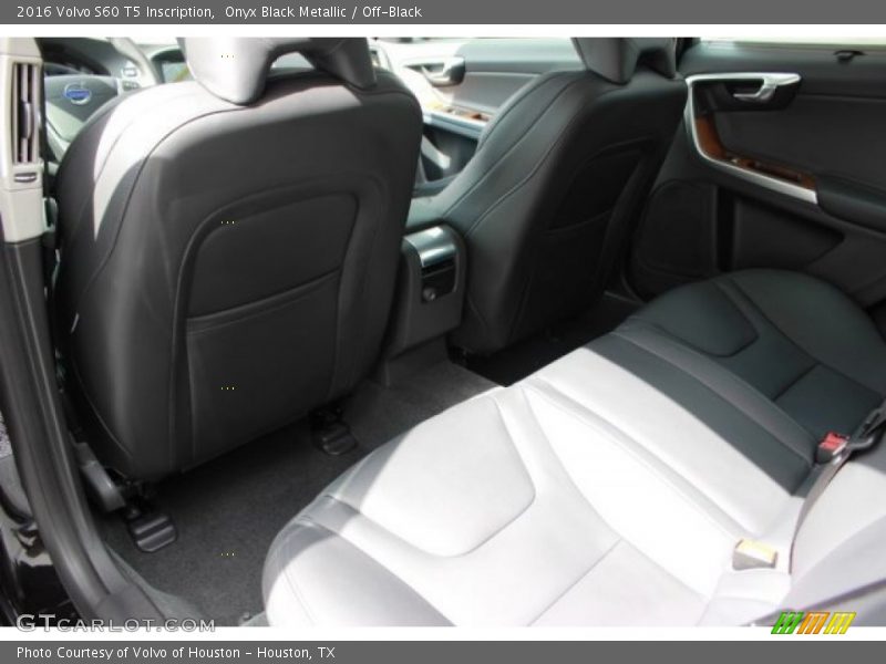 Onyx Black Metallic / Off-Black 2016 Volvo S60 T5 Inscription