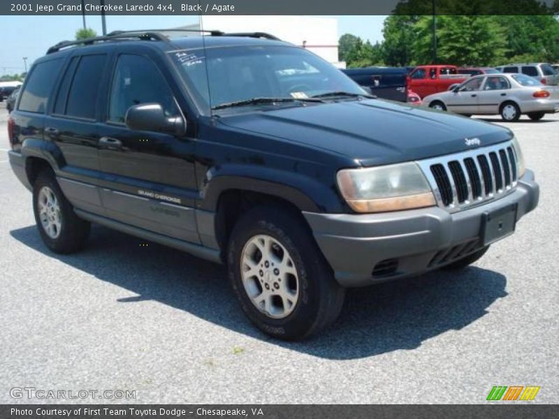 Black / Agate 2001 Jeep Grand Cherokee Laredo 4x4