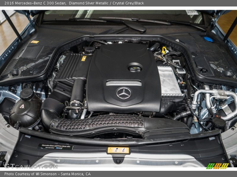  2016 C 300 Sedan Engine - 2.0 Liter DI Turbocharged DOHC 16-Valve VVT 4 Cylinder