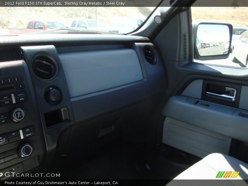 Sterling Gray Metallic / Steel Gray 2012 Ford F150 STX SuperCab