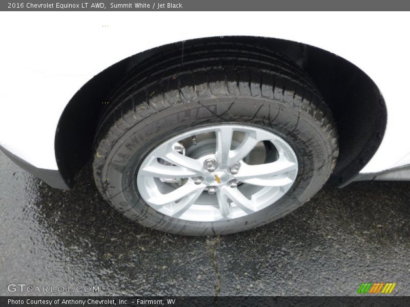 Summit White / Jet Black 2016 Chevrolet Equinox LT AWD