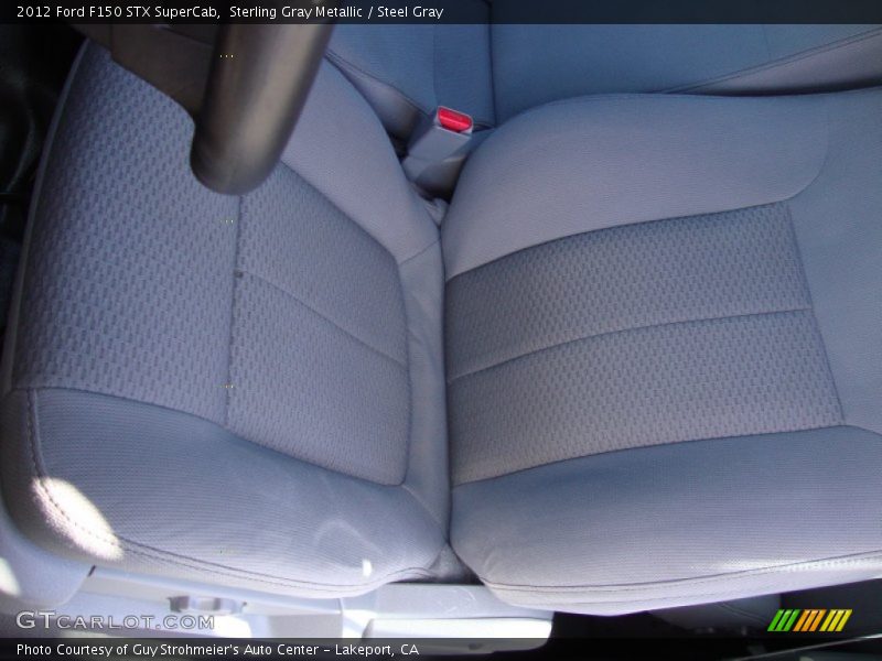Sterling Gray Metallic / Steel Gray 2012 Ford F150 STX SuperCab