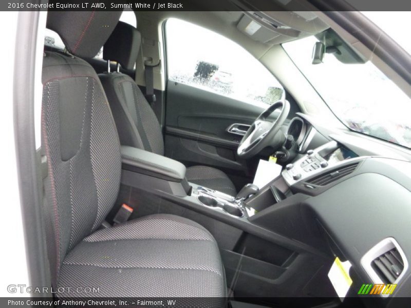 Summit White / Jet Black 2016 Chevrolet Equinox LT AWD
