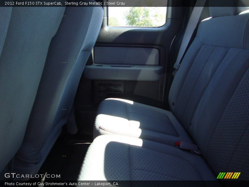 Sterling Gray Metallic / Steel Gray 2012 Ford F150 STX SuperCab