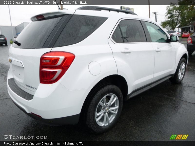 Summit White / Jet Black 2016 Chevrolet Equinox LT AWD