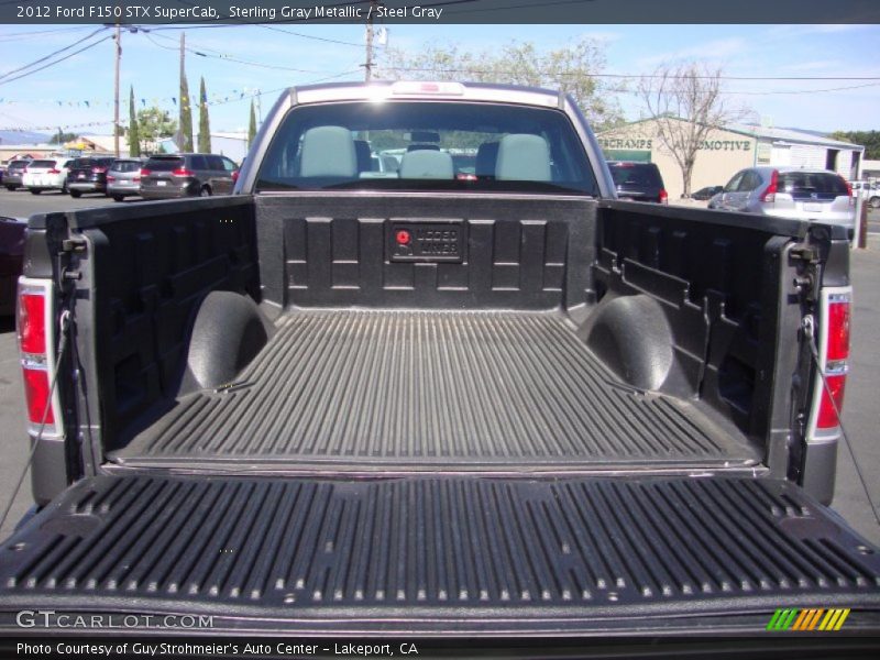 Sterling Gray Metallic / Steel Gray 2012 Ford F150 STX SuperCab