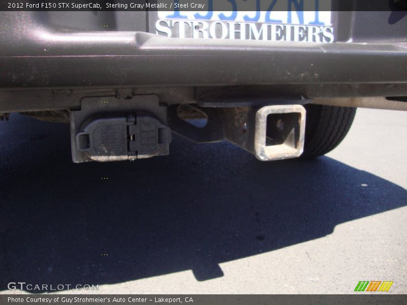 Sterling Gray Metallic / Steel Gray 2012 Ford F150 STX SuperCab