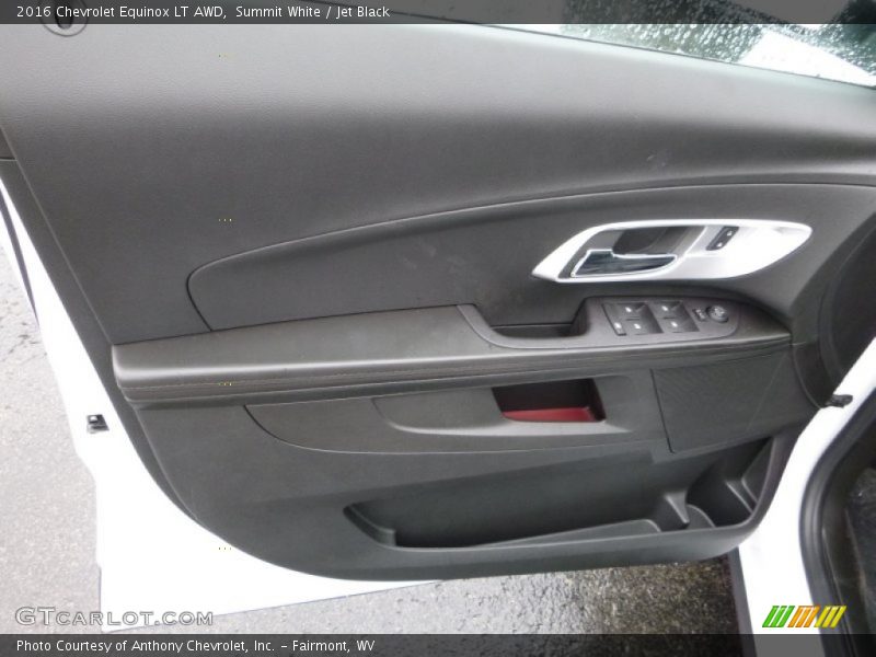 Summit White / Jet Black 2016 Chevrolet Equinox LT AWD