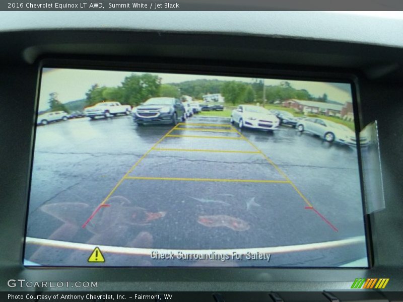 Summit White / Jet Black 2016 Chevrolet Equinox LT AWD