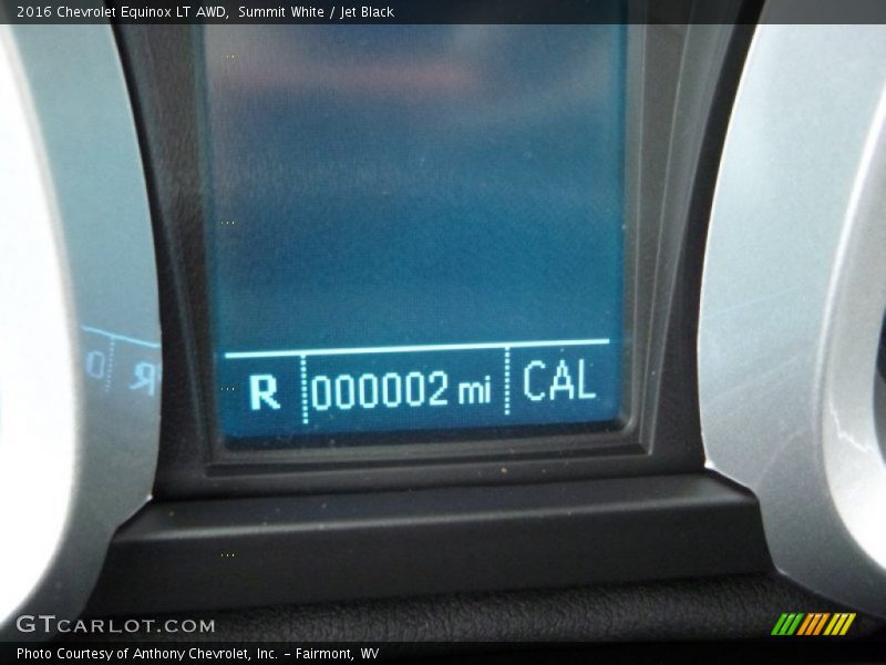 Summit White / Jet Black 2016 Chevrolet Equinox LT AWD