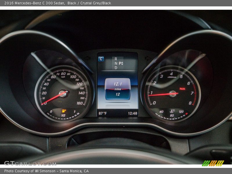  2016 C 300 Sedan 300 Sedan Gauges