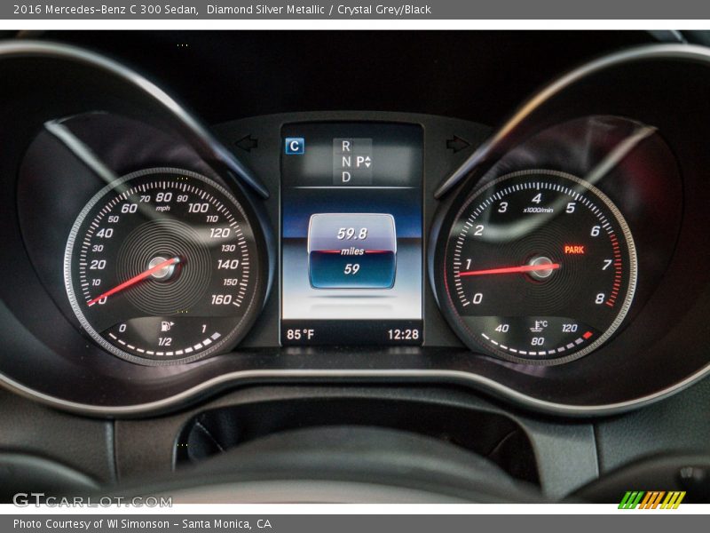  2016 C 300 Sedan 300 Sedan Gauges