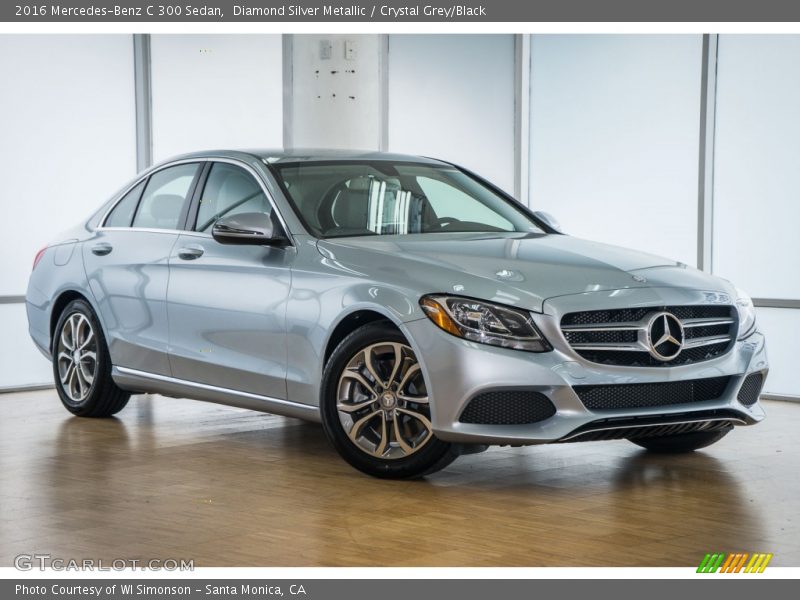Front 3/4 View of 2016 C 300 Sedan