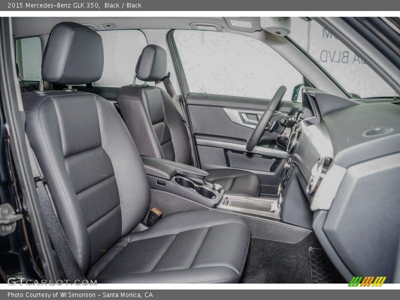 Black / Black 2015 Mercedes-Benz GLK 350